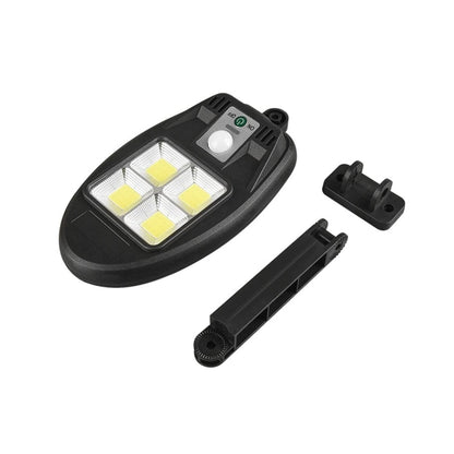 Napelemes lámpa, 3 üzemmód, ON/OFF gomb CL182-6, HOZRO, – LAMPA-JX-256 modell, ultra fényes SMD, hideg fehér fény, mozgásérzékelő, vízálló