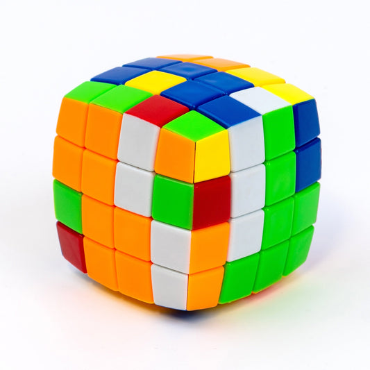 Cub Rubik Interactiv pentru Copii Magic Cube, Culori Vibrante, Textură Lucioasă, Formă Rotunjită, 3 Ani+, Multicolor HOZRO
