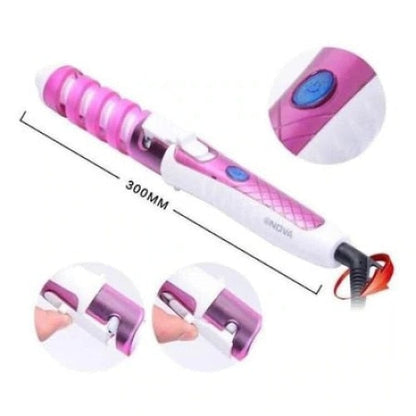 💇♀️ Ondulator de Păr Profesional HOZRO Nova – Tehnologie Auto-Curl, Înveliș Ceramic și Cablu Rotativ la 360° HOZRO