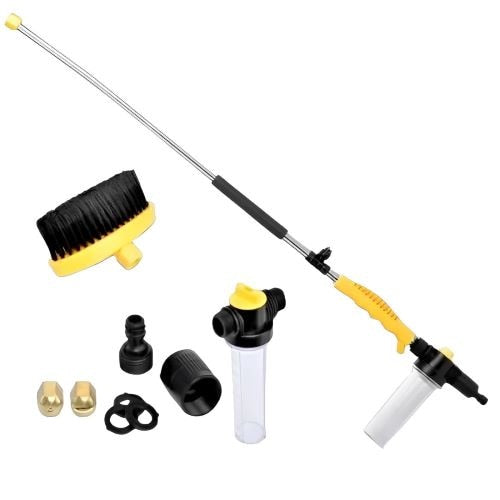 Aparat de Spalat cu Presiune, Hozro, Rezervor Detergent si Perie Rotativa, Water Zoom BESTSELLS