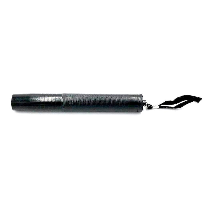Baston Telescopic Hozro – Oțel, 4 Segmente, Mâner Antiderapant metal HOZRO