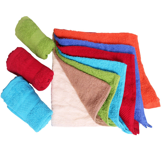 Set 5 Prosoape de bucatarie Hozro®, 100% Bumbac Pakistanez, 47x31 cm, Multicolor HOZRO