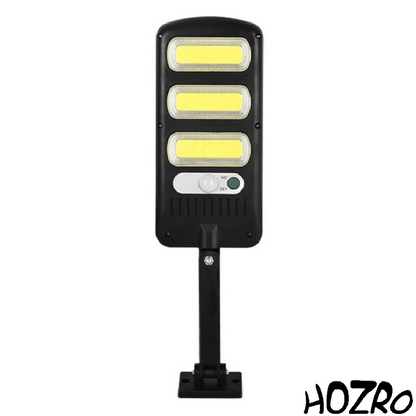 Lampă Solară LED JY-60 cu Panou Solar Eficient, Putere Mare de Iluminare, Senzor de Mișcare și Telecomandă – Rezistentă la Apă, Ideală pentru Curte, Grădină, Terasă și Exterior HOZRO