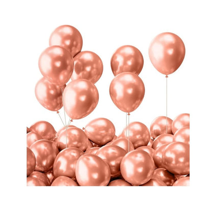 Set baloane din latex, Hozro®, somon, 25 cm, Accesorii Elegante pentru Petreceri, Nuntă sau Evenimente Tematice, Material Rezistent HOZRO