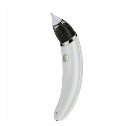Aspirator nazal HOZRO®, cu doua capete de schimb, reincarcabil, 5 trepte de putere, alb HOZRO