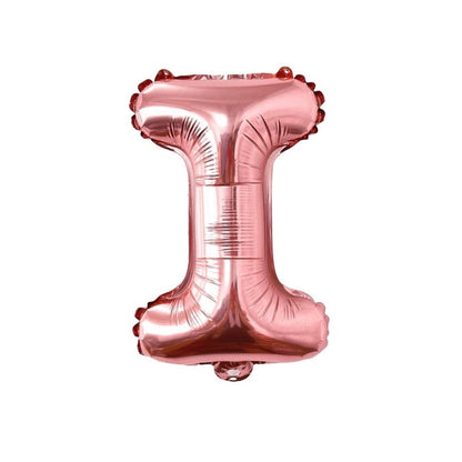 Balon folie HOZRO, diverse culori, in forma de litera I, 40 cm BESTSELLS