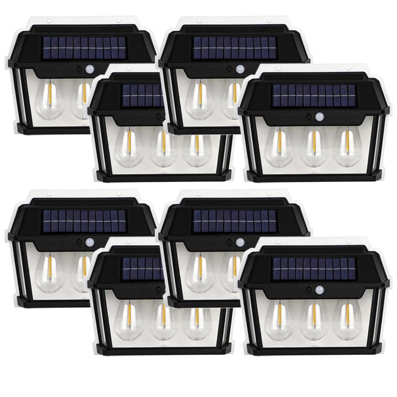 Lampă Solară HOZRO, Model KT 666-3W cu 3 Becuri LED – Iluminat Exterior Economic și Eficient, Încărcare Solară, Ideală pentru Curte, Grădină sau Camping HOZRO