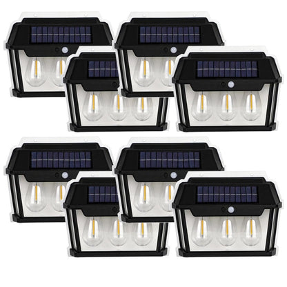 Lampă Solară HOZRO, Model KT 666-3W cu 3 Becuri LED – Iluminat Exterior Economic și Eficient, Încărcare Solară, Ideală pentru Curte, Grădină sau Camping HOZRO