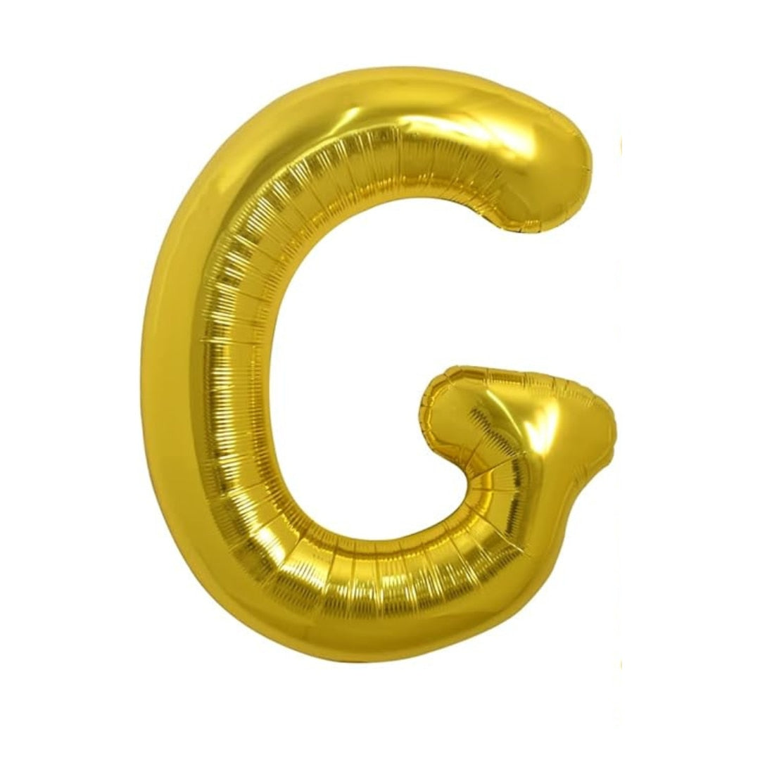 Balon folie HOZRO, gold, in forma de litera G, 40 cm BESTSELLS