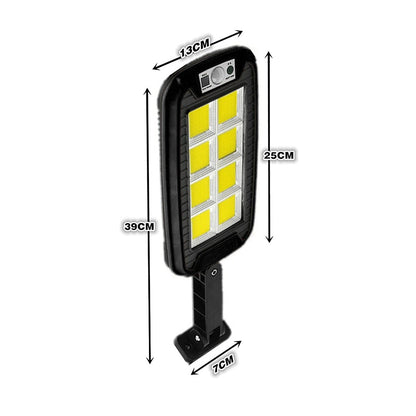 🌟 Lampă Solară Stradală HOZRO Premium, 60W, 240 COB LED și Telecomandă HOZRO