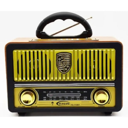 🎼 BOXĂ RETRO BLUETOOTH YG-112BT – AURIU, SUNET CLAR, DESIGN VINTAGE, ATMOSFERĂ UNICĂ BESTSELLS