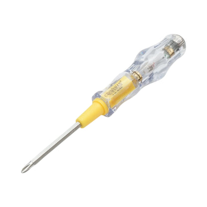 ⚡ Șurubelniță Hozro cu Detector de Tensiune 100-500V AC – Dublu Capăt (PH1 / Lat 3.5x160mm) din Oțel Cr-V HOZRO