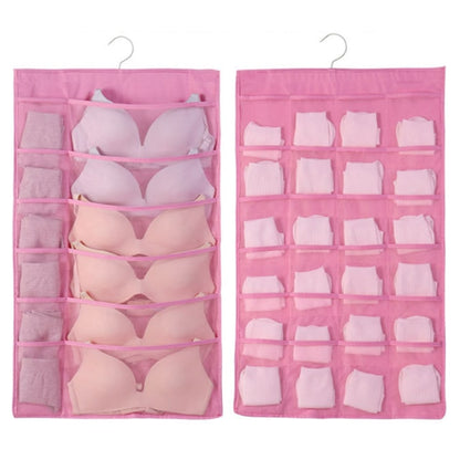 Organizator Suspendat Premium pentru Lenjerie și Șosete, 24 Compartimente, Poliester, 40x80 cm BESTSELLS