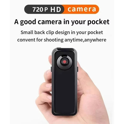 Mini Cameră Discretă Hozro DV – Supraveghere Portabilă HD, Autonomie 6 Ore și Slot MicroSD 128GB HOZRO