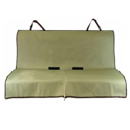 Husa auto Hozro pentru protectie si transport animale, caini si pisici, pentru bancheta autoturismului, impermeabila, antialunecare, bej, 140 x 140 cm HOZRO