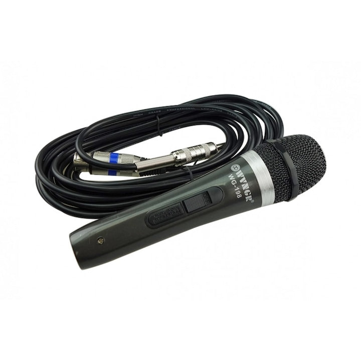 🎤 Microfon Dinamic Semi-Profesional Hozro WG-198 / WG-988 – Sunet Clar și Performanță Accesibilă HOZRO