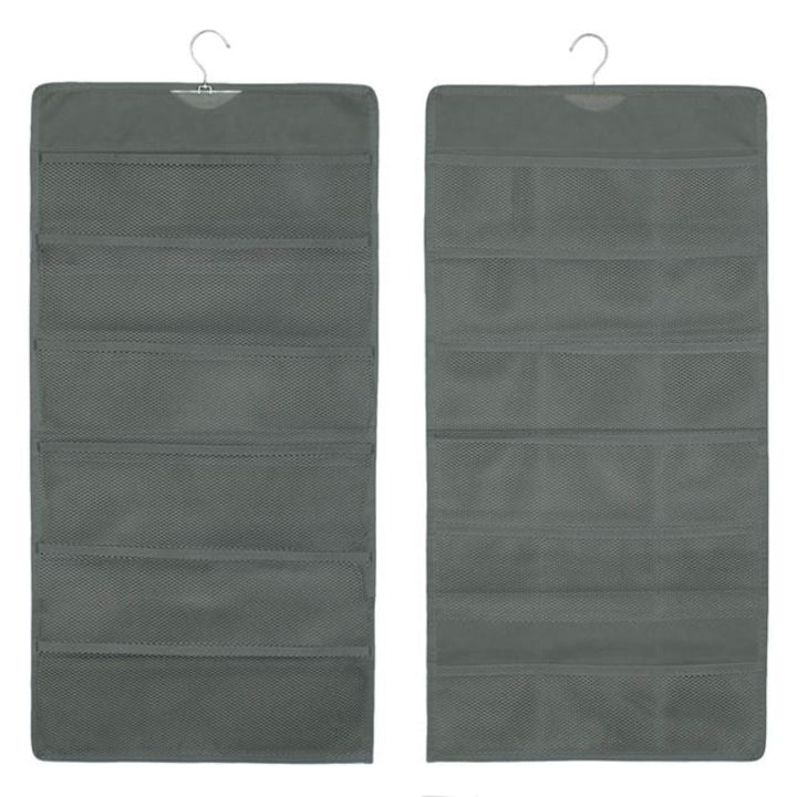 Organizator Suspendat Premium pentru Lenjerie și Șosete, 24 Compartimente, Poliester, 40x80 cm BESTSELLS