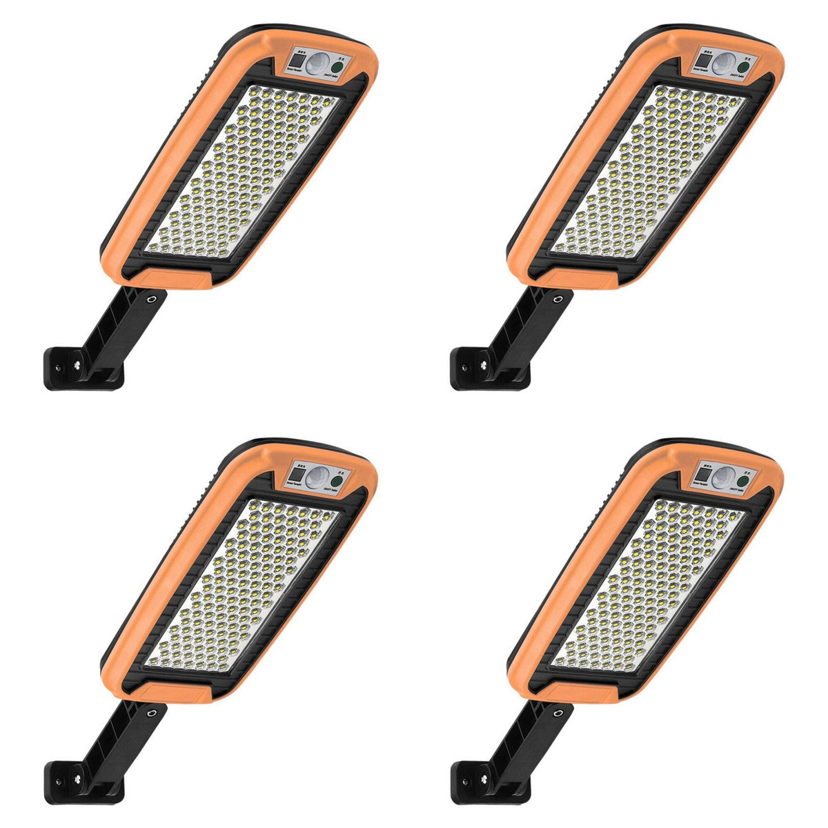 ☀️ Lampă Solară Profesională HOZRO, 124 LED-uri, Senzor de Mișcare și Telecomandă HOZRO