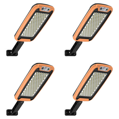 ☀️ Lampă Solară Profesională HOZRO, 124 LED-uri, Senzor de Mișcare și Telecomandă HOZRO