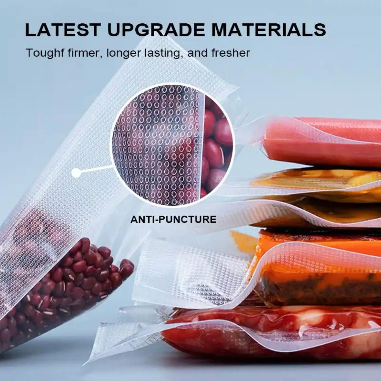 Set 2 role pungi  HOZRO 17X500 cm universale pentru vidat si sigilat alimente, gofrate, lavabile, conservare optima, fructe, legume, carne, mancare, compatibilitate universala, rezistenta la inghet si caldura, BESTSELLS