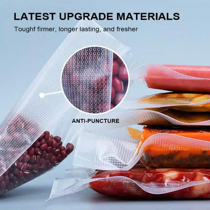 Set 2 role pungi  HOZRO 17X500 cm universale pentru vidat si sigilat alimente, gofrate, lavabile, conservare optima, fructe, legume, carne, mancare, compatibilitate universala, rezistenta la inghet si caldura, BESTSELLS
