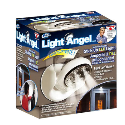 Lampa Light Angel, Alba, cu senzor de miscare 360 de grade, HOZRO, Rezistență la Apă IP65 HOZRO