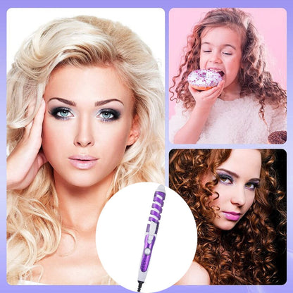 💇♀️ Ondulator de Păr Profesional HOZRO Nova – Tehnologie Auto-Curl, Înveliș Ceramic și Cablu Rotativ la 360° HOZRO