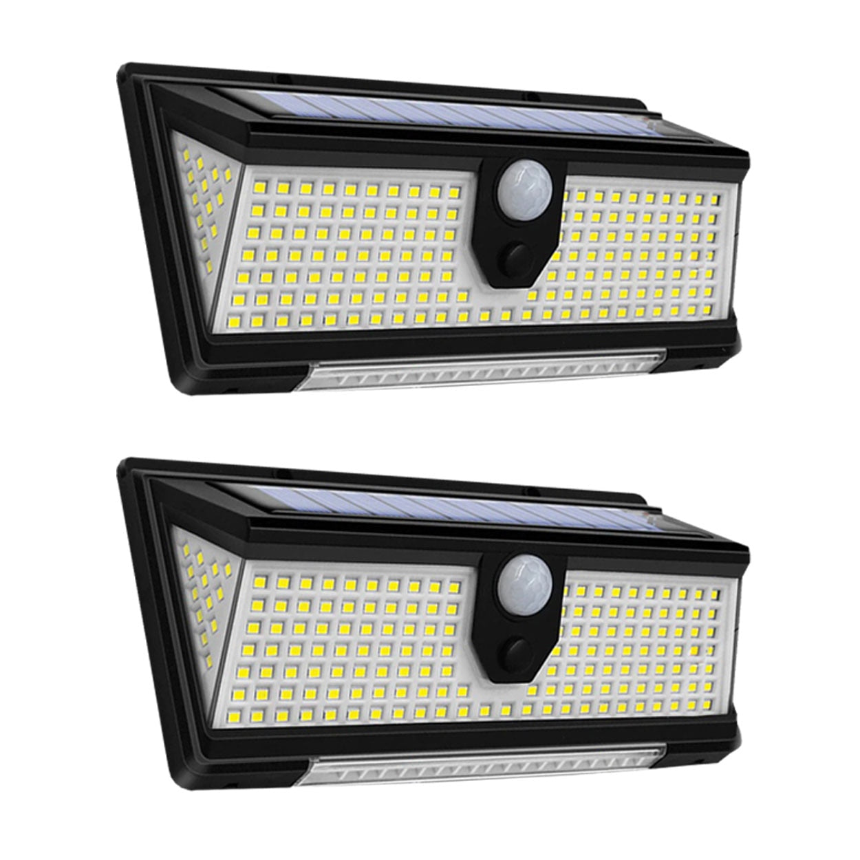 Lampa HOZRO, incarcare solara, senzor de miscare/lumina/stare de veghe, buton ON/OFF, CL-S190, Design Modern, Negru HOZRO