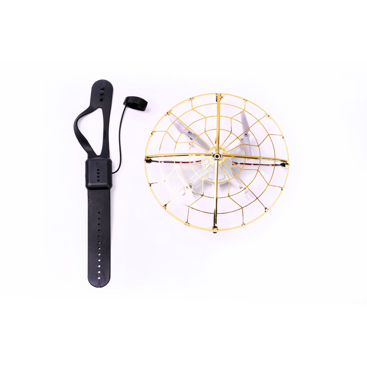 Mini dronă UFO Gold cu lumină LED și control prin gesturi – Distracție și tehnologie în palmă HOZRO
