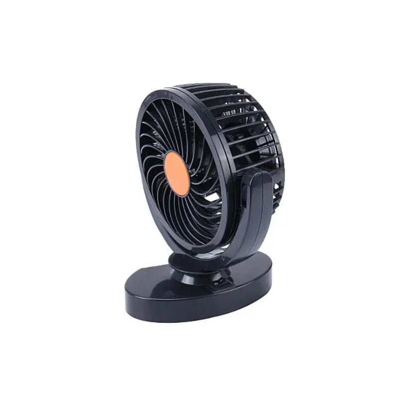 Ventilator Auto 12V rotatie 360 grade, HOZRO, alimentare bricheta auto HOZRO