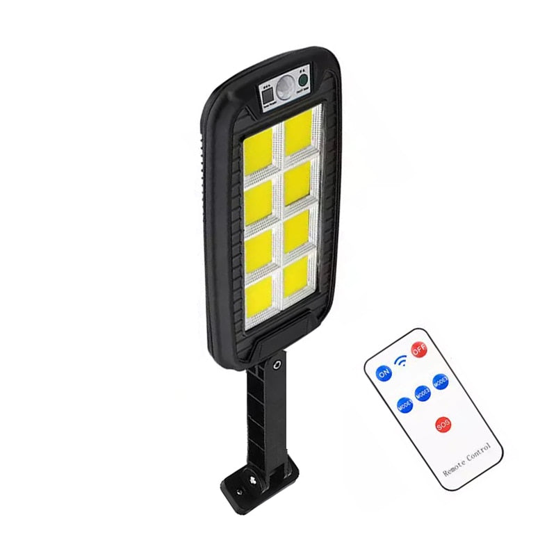 🌟 Lampă Solară Stradală HOZRO Premium, 60W, 240 COB LED și Telecomandă HOZRO