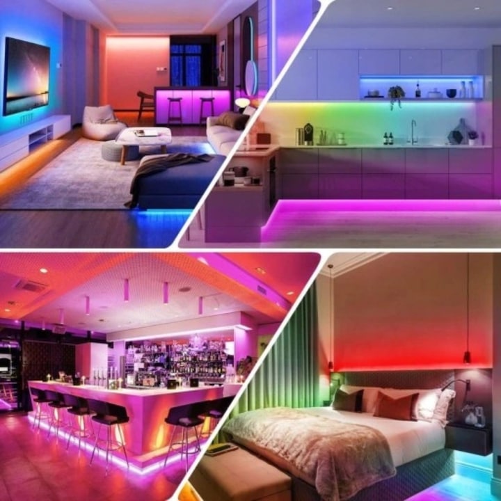 📺 Schimbă Atmosfera Casei Tale: Bandă LED RGB pentru TV Hozro, 5m, Conectare USB și Telecomandă HOZRO