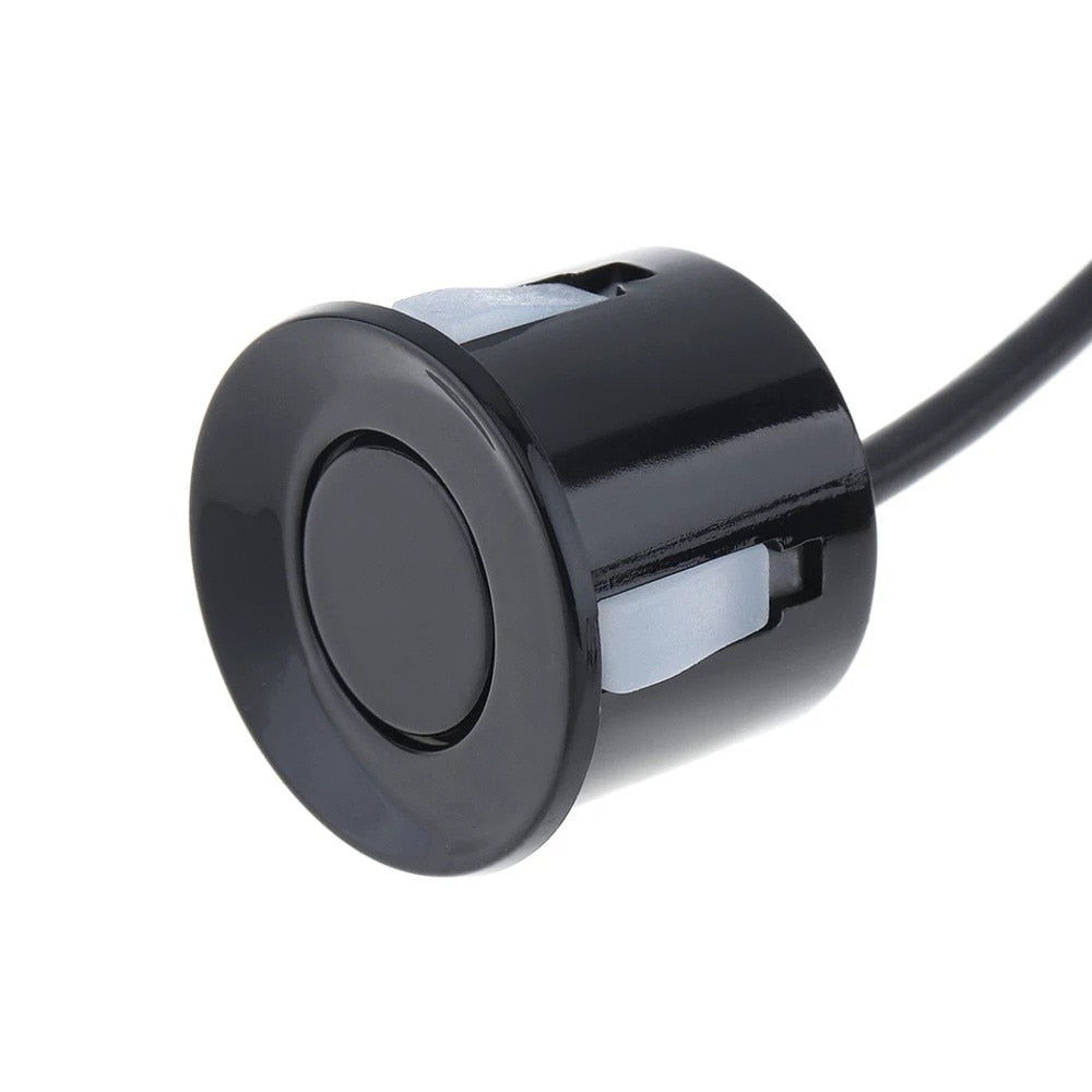 Sistem de Asistență la Parcare HOZRO, Monitor LCD 4.3" integrat în Oglindă Retrovizoare (800x480), Cameră Marșarier Mini IP68 unghi 170°, 4 Senzori Ultrasonici, Linii de Ghidaj, Avertizare Sonoră (Buzzer), Activare Automată, 12V HOZRO