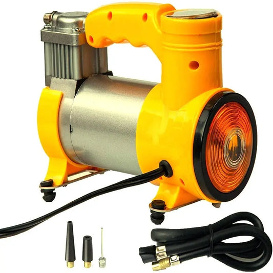 Compresor Auto HOZRO, pentru Masini mici si mari, cu multiple accesorii de umflat 12 V, 35 L/Min, 15 HOZRO