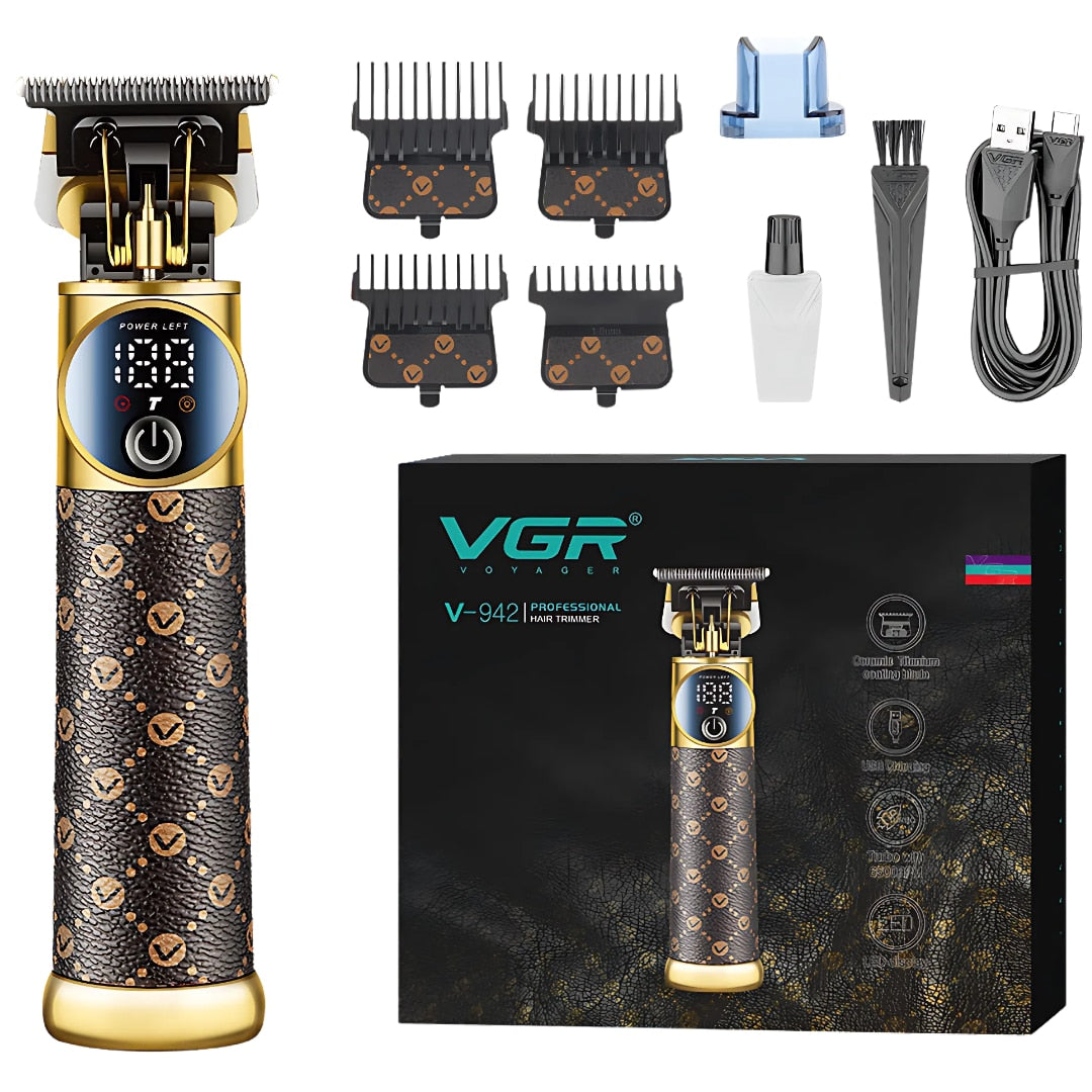 ✂️ Aparat de Tuns Profesional HOZRO V942 – Precizie de Salon Direct la Tine Acasă HOZRO