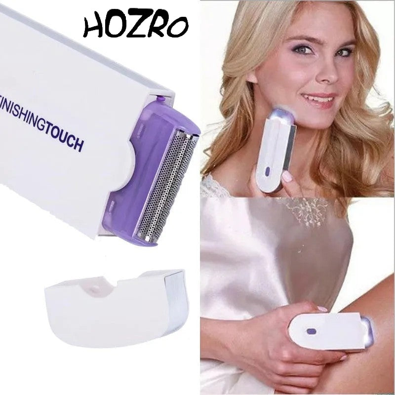 🌸 Pachet Promo Îngrijire și Igienă Corporală pentru Femei HOZRO® – Epilator Sensa-Light &amp; Pilă Electrică Pedi Spin HOZRO