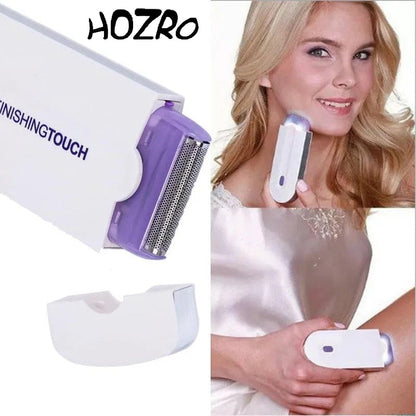 🌸 Pachet Promo Îngrijire și Igienă Corporală pentru Femei HOZRO® – Epilator Sensa-Light &amp; Pilă Electrică Pedi Spin HOZRO