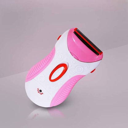 ✨ Piele netedă și catifelată timp de săptămâni! Epilator Electric Premium Hozro GM-3036, Fără Fir, 3 Viteze, Alb/Roz HOZRO