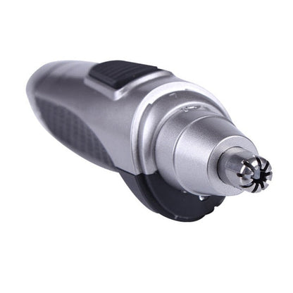 Trimmer electric pentru nas si urechi HOZRO Surker, autonomie acumulator 50 minute, lame otel inoxidabil, Argintiu/Negru BESTSELLS