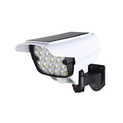 🛡️ Proiector Solar și Cameră Dummy HOZRO JLP-2177 – Securitate Inteligentă și Iluminat Puternic cu Costuri Zero! HOZRO