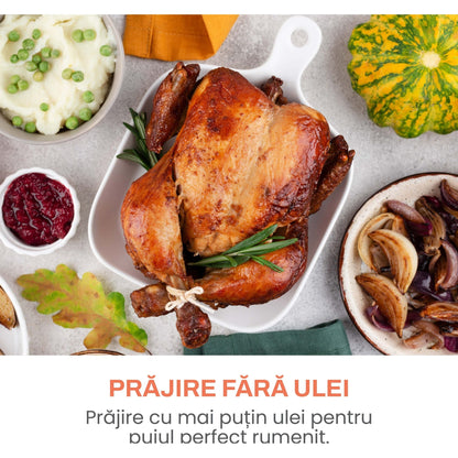 🍳 Friteuză cu aer cald Double Stack HOME 11L, 3000W – Revoluția în bucătăria ta! HOZRO