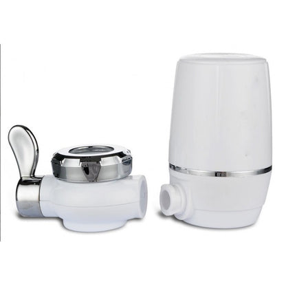 Filtru de apă pentru robinet HOZRO, din plastic, sistem de filtrare eficient pentru reducerea impurităților, clorului și mirosurilor neplăcute, montare rapidă fără unelte, design compact și durabil, ideal pentru îmbunătățirea gustului apei potabile HOZRO