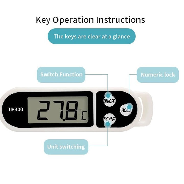 Gătește la Gradul Perfect: Termometru Digital Profesional HOZRO HOZRO