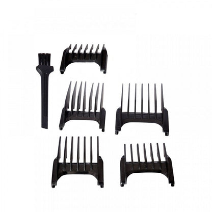 Masina de tuns HOZRO profesionala cu acumulator, 4 piepteni de 8, 12, 16, 20mm, argintiu BESTSELLS