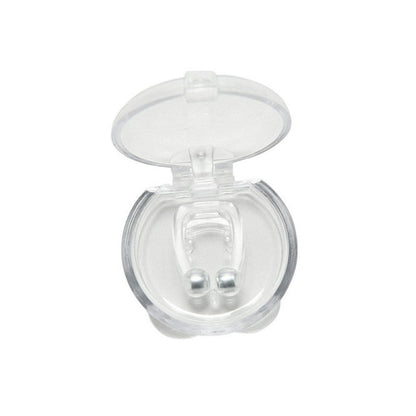 😴 Clips Magnetic Anti-Sforăit Hozro – Silicon Premium, Transparent, cu Etui Igienic Inclus HOZRO