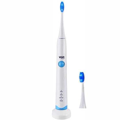 💎 Periuță de Dinți Electrică HOZRO V-801, Albastru/Alb – Tehnologie Inteligentă pentru un Periaj Personalizat și Eficient HOZRO