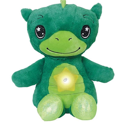 Jucărie de Pluș și Lampă de Veghe Hozro Star Belly Dream Lites – Proiecții și Muzică, Verde HOZRO
