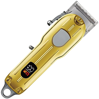 Masina de tuns profesionala HOZRO GM-6716, carcasa metalica, cu afisaj, cu acumulator si 4 piepteni BESTSELLS