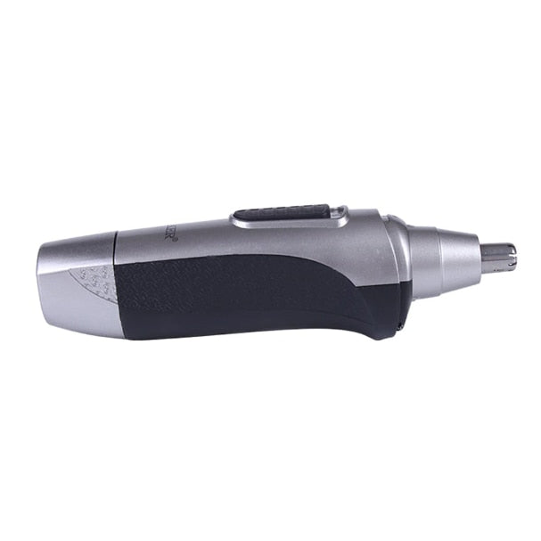 Trimmer electric pentru nas si urechi HOZRO Surker, autonomie acumulator 50 minute, lame otel inoxidabil, Argintiu/Negru BESTSELLS
