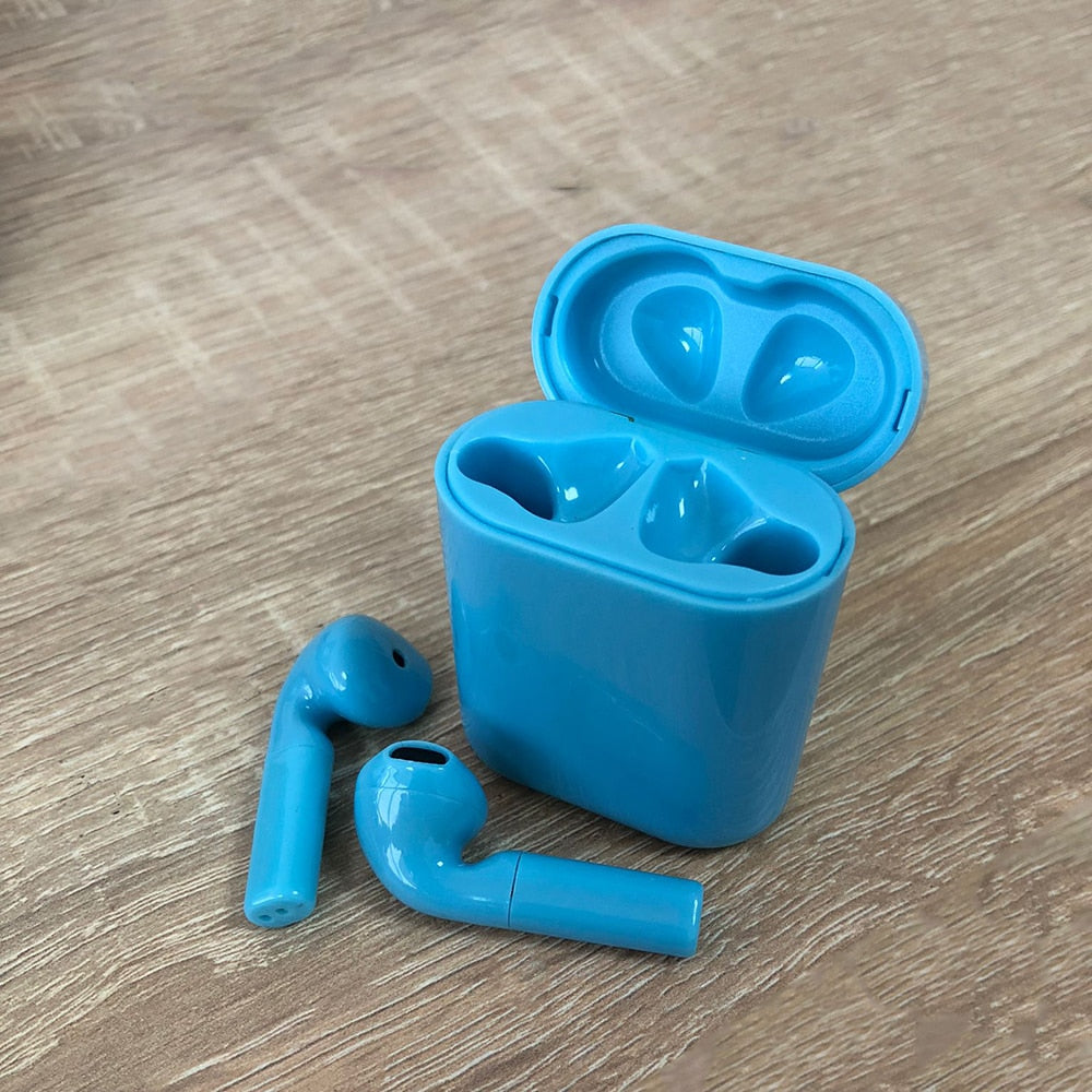 Căști Audio True Wireless HOZRO i18 Premium – In-Ear, Sunet HiFi 3D, Microfon Încorporat și Dock de Încărcare, Disponibile în Diverse Culori HOZRO